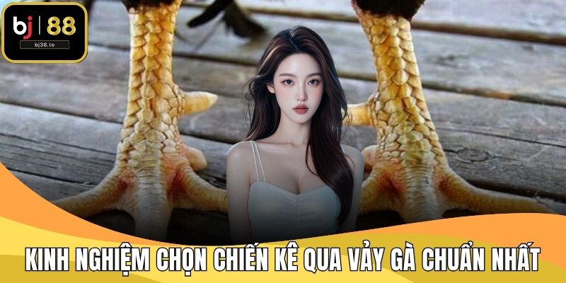 Kinh nghiệm chọn chiến kê qua vảy gà chuẩn nhất