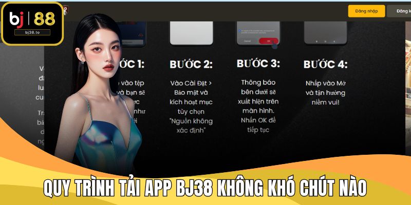 Quy trình tải app BJ38 không khó chút nào